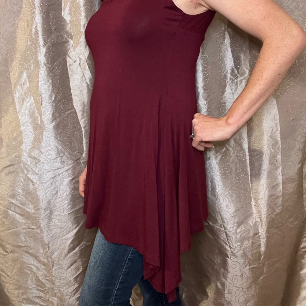 Maroon Blouse